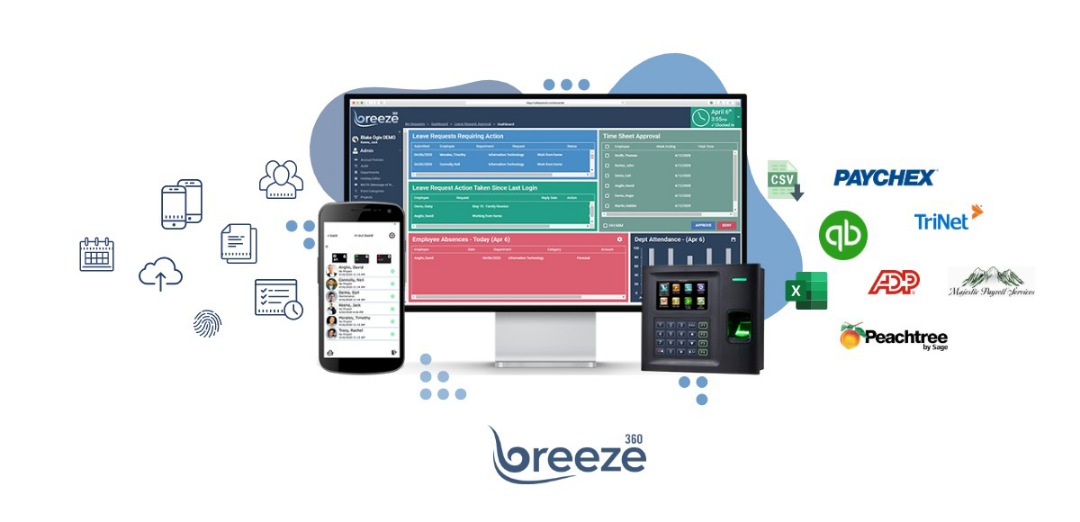 Time And Attendance Mobile App Breeze 360